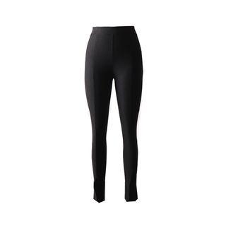 High-waist Split Skinny Pants