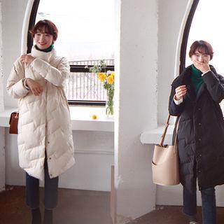 High-neck Duck Down Padded Coat