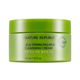 Nature Republic - Jeju Sparkling Mud Cleansing Cream 215ml 215ml