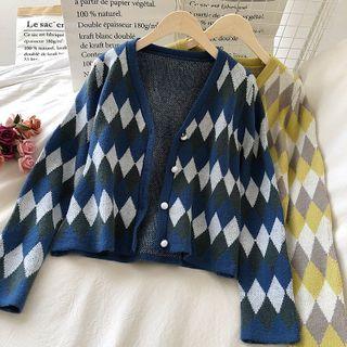 Diamond Knit Cardigan