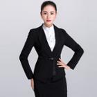 Slim-fit Asymmetric Blazer