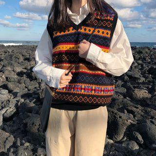 Geometry Sweater Vest