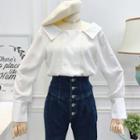 Loose-fit Double-breasted Shirt