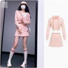 Zip Hoodie / A-line Skirt