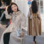 Loose-fit Bow Trench Jacket