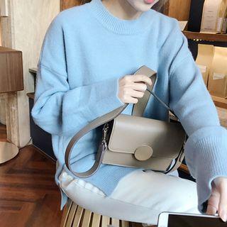 Slit-side Loose-fit Sweater