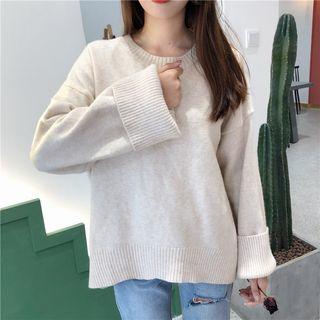 Crewneck Loose-fit Sweater