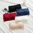 Lace Trim Bandeau / Set