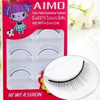 False Eyelashes 5 Pairs 21 - One Size