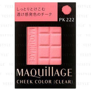 Shiseido - Maquillage Cheek Color (clear) (#pk222) 4g