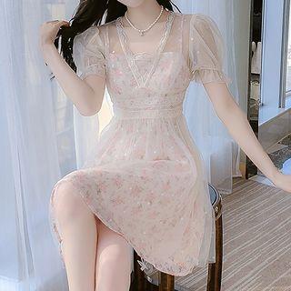 Short-sleeve Floral Dress (various Designs)