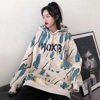 Geometric Print Hoodie