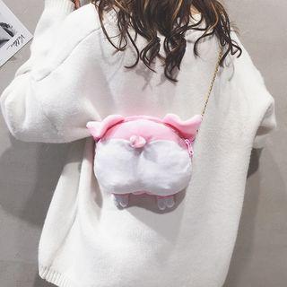 Chain Strap Animal Crossbody Bag As Shown In Figure - One Size