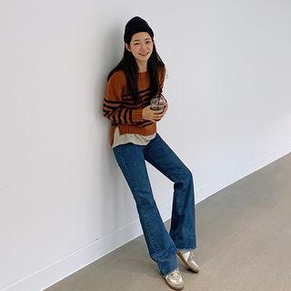 Relaxed-fit Striped Sweater
