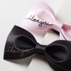 Lettering Bow Tie