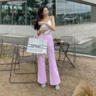 [the Denim] Colored Flared Jeans