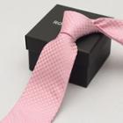 Dotted Neck Tie (8cm) Pink - One Size