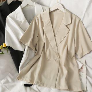 Double-breasted Light Shirt
