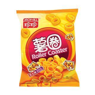 Cheese Flavoured Roller Coaster Potato Rings 65g 65g