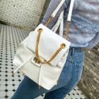 Chain-detail Bucket Bag With Strap