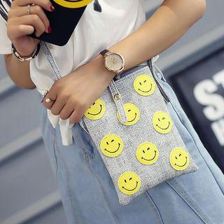 Smiley Shoulder Pouch