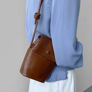 Knotted Flap Mini Shoulder Bag