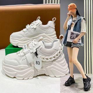 Platform Chained Sneakers