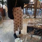 Polka Dot Knit Skirt