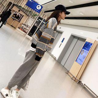 Set: Print Panel Top + Sweatpants