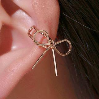 Alloy Bow Cuff Earring