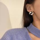 Geometry Drop Earring 1 Pair - Earrings - Gold - One Size