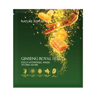 Nature Republic - Ginseng Royal Silk Gold Hydrogel Mask (10pcs) 10pcs