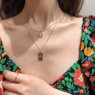 Alloy Pendant Necklace / Choker / Set