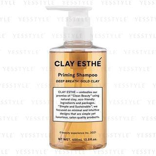 Clay Esthe - Priming Shampoo Deep Breath: Gold Clay 400ml