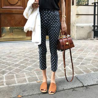 Slim Fit Dotted Jeans