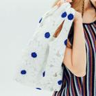 Flower Lace Shopper Bag