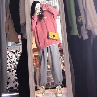Plain Pullover / Sweatpants / Set