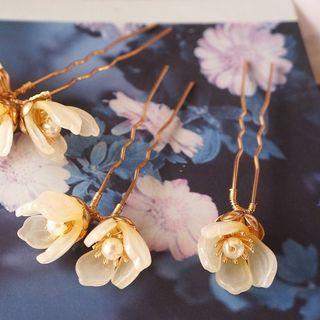 Retro 3d Flower Hair Stick