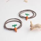 Alloy Carrot Hair Tie 1 Pc - Hair Tie - One Size