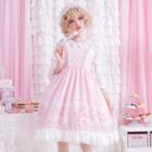 Spaghetti Strap Lace Ruffle A-line Lolita Dress