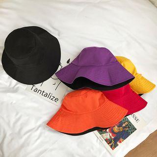 Plain Reversible Bucket Hat