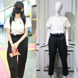 Short-sleeve T-shirt / Slim-fit Pants
