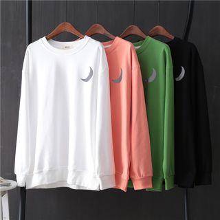 Moon Printed Sweatshirt