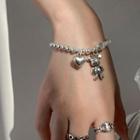 Bear Bracelet Sl0666 - 1 Pc - Silver - One Size