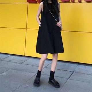 Sleeveless Wide Leg Romper
