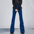 High Waist Corduroy Flared Pants