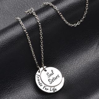 Soul Sisters Lettering Necklace