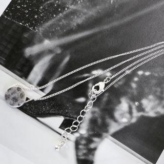 Disc-pendant Chain Necklace