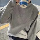 Asymmetrical Crop Sweater