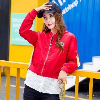 Mock Two-piece Jacket